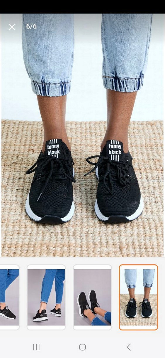 Tonny Black Unisex Spor Ayakkabı - Görsel 3