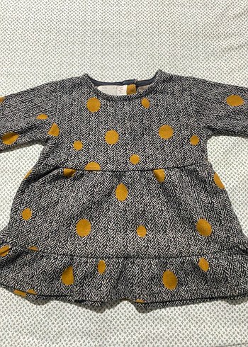 Zara 3/6 Aylık Kız Bebiş Elbisesi