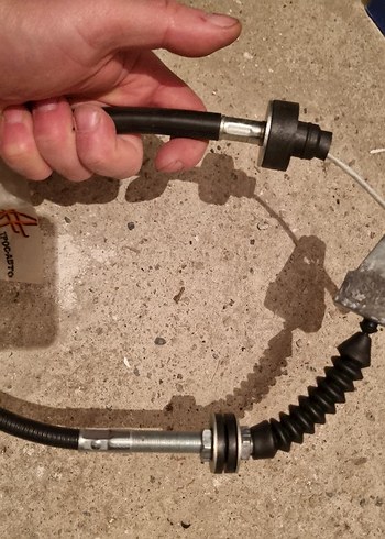 Siyah Motor Gaz Kablosu - Görsel 2