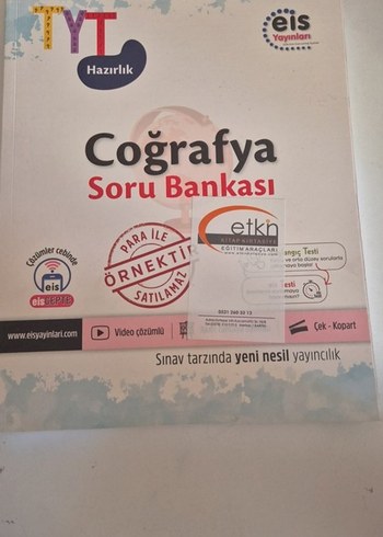 TYT Coğrafya Soru Bankası Hazırlık Kitabı
