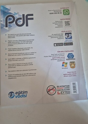  TYT Felsefe Planlı Ders Föyü PDF Kitap