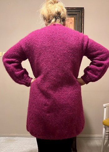  El Emeği Örgü Hırka  Tamamen Kendi Örgüm - Görsel 5