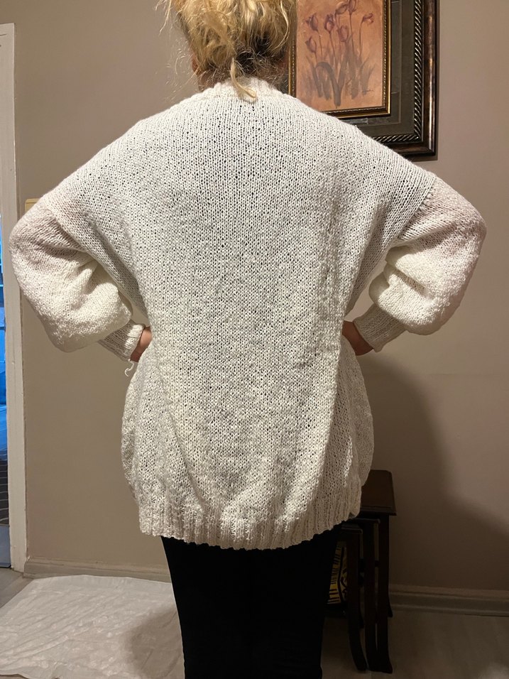  El Emeği Örgü Hırka  Tamamen Kendi Örgüm - Görsel 5