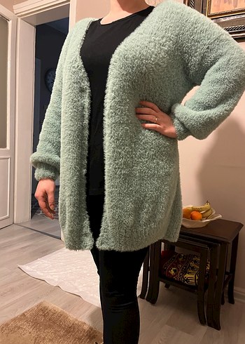  El Emeği Örgü Hırka  Tamamen Kendi Örgüm - Görsel 2