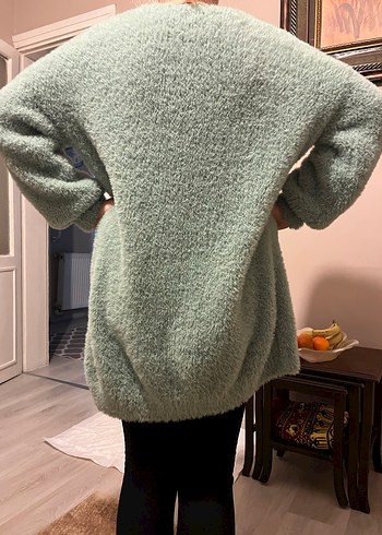  El Emeği Örgü Hırka  Tamamen Kendi Örgüm - Görsel 3