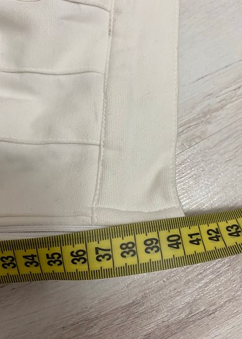 xl Beden beyaz Renk Beyaz mini etek