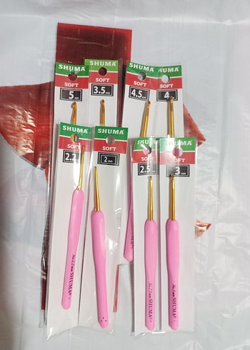 Renkli Pembe Tığ Seti