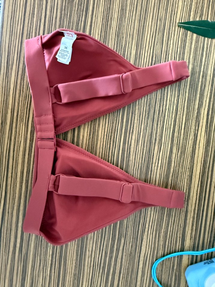 Nar çiçeği Bohem Tarzı Bikini Üstü - Görsel 2