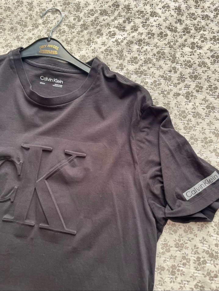 Calvin Klein Siyah Erkek Tişört - Görsel 2