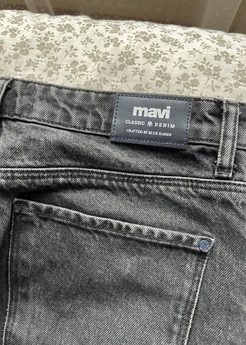 Mavi Gri Midi Boy Kadın Denim Pantolon - Görsel 3