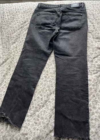 Mavi Gri Midi Boy Kadın Denim Pantolon - Görsel 4