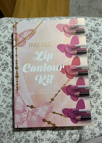 Paris Hilton Pastel Pembe Dudak Kontür Kiti - Görsel 2