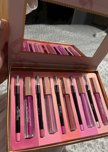 Paris Hilton Pastel Pembe Dudak Kontür Kiti - Görsel 4