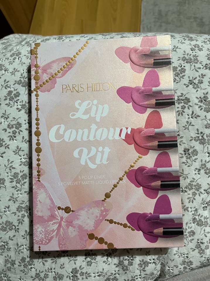 Paris Hilton Pastel Pembe Dudak Kontür Kiti - Görsel 2