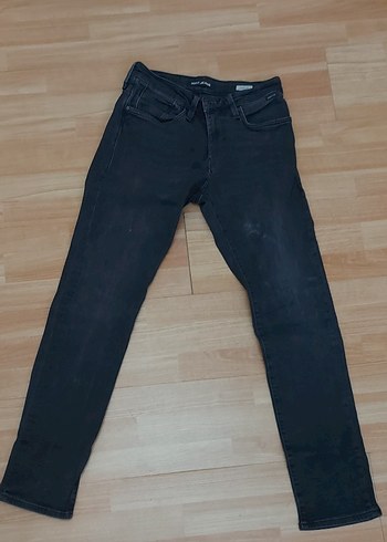 Erkek Siyah Normal Boy Denim Kot Pantolon