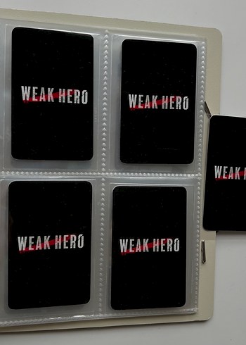 Weak Hero Class Fanmade Photocard Set - Görsel 2
