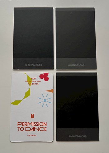 Bts - Jungkook ptd pc, Jin, Rm, Suga Festa 2025 Photocard - Görsel 2