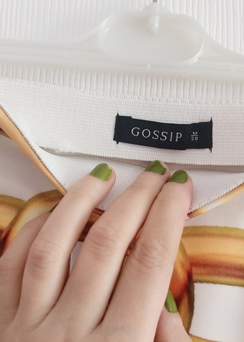 Zincir Desenli Kadın Etek - Görsel 2