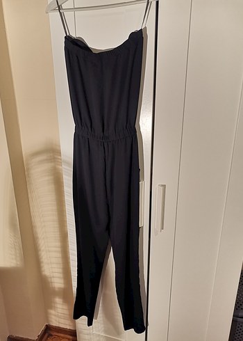 Polo Garage Marka Siyah Straplez Tulum - Görsel 5