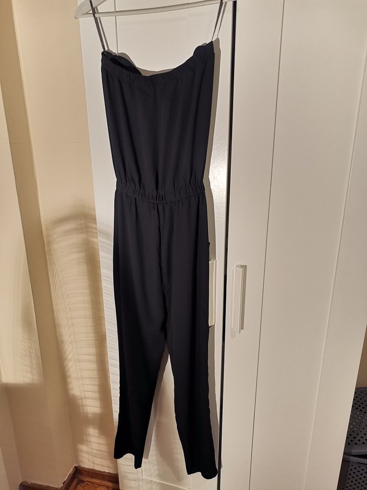 Polo Garage Marka Siyah Straplez Tulum - Görsel 5