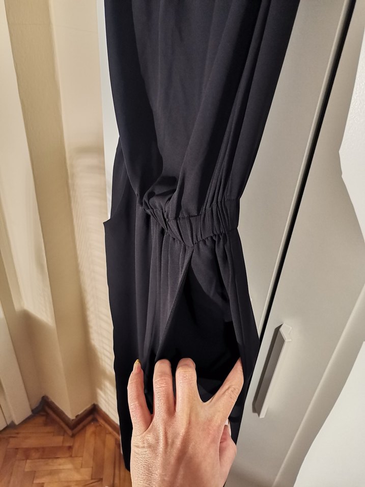 Polo Garage Marka Siyah Straplez Tulum - Görsel 3