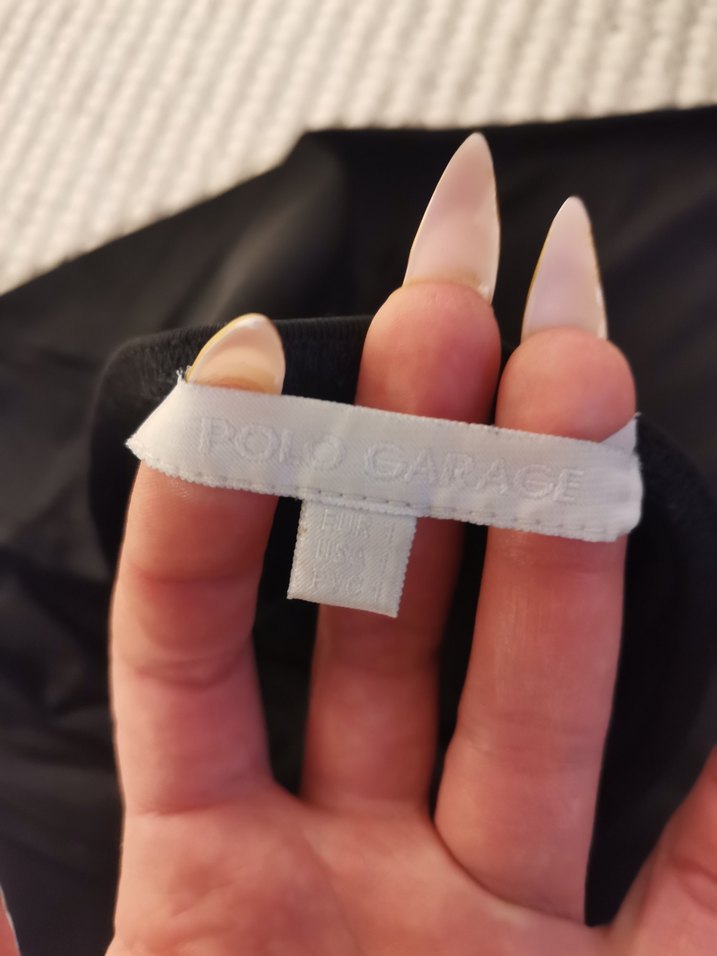 Polo Garage Siyah Straplez Elbise - Görsel 4