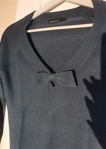 Mango V Yaka Uzun Kollu Kadın Kazak - Görsel 2