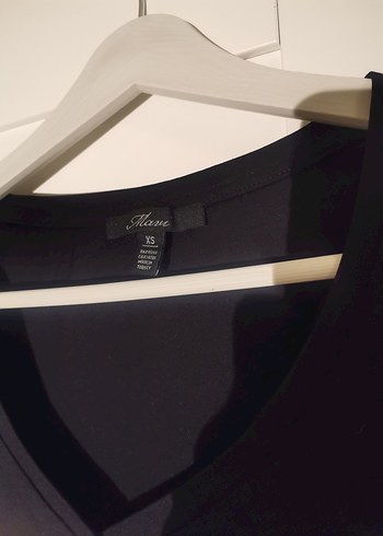 Mavi Marka Basic Siyah V Yaka Kısa Kollu Kadın Tshirt - Görsel 2