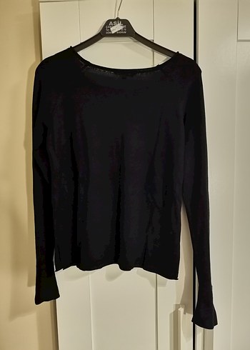 Koton Siyah Kadın Uzun Kollu Kazak - Görsel 4