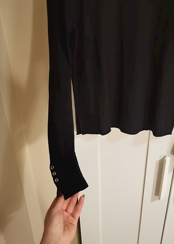 Koton Siyah Kadın Uzun Kollu Kazak - Görsel 2