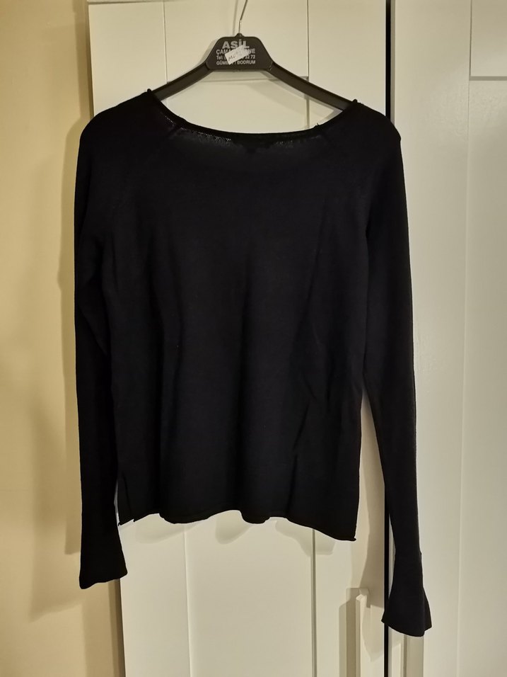 Koton Siyah Kadın Uzun Kollu Kazak - Görsel 4