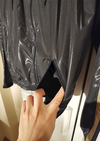 Home Store Marka Siyah Kapüşonlu Ceket - Görsel 4