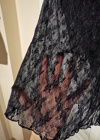 Zara Tül Transparan Bluz - Görsel 3