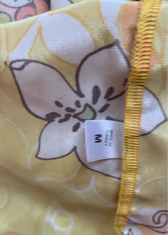 kadın saten pijama takımı - Görsel 3