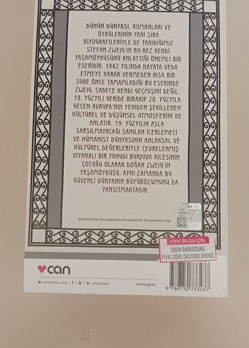 Dünün Dünyası - Stefan Zweig