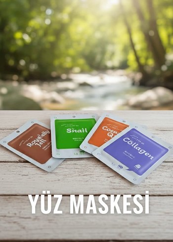 Erkekler için 4'lü Cilt Bakım Maskesi Seti - Görsel 3