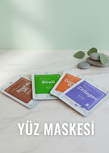 Erkekler için 4'lü Cilt Bakım Maskesi Seti - Görsel 2