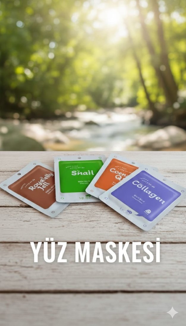 Erkekler için 4'lü Cilt Bakım Maskesi Seti - Görsel 3