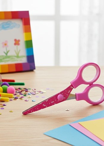 Renkli  Çocuk Makası - Görsel 2