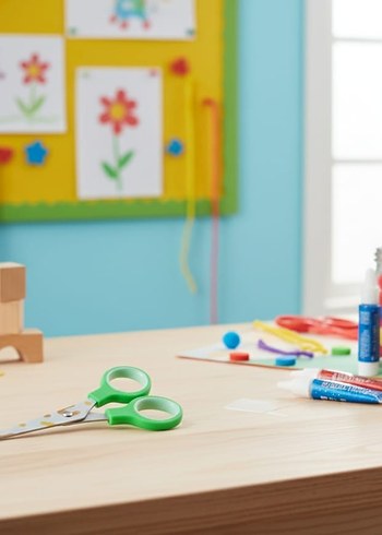 Renkli  Çocuk Makası - Görsel 4