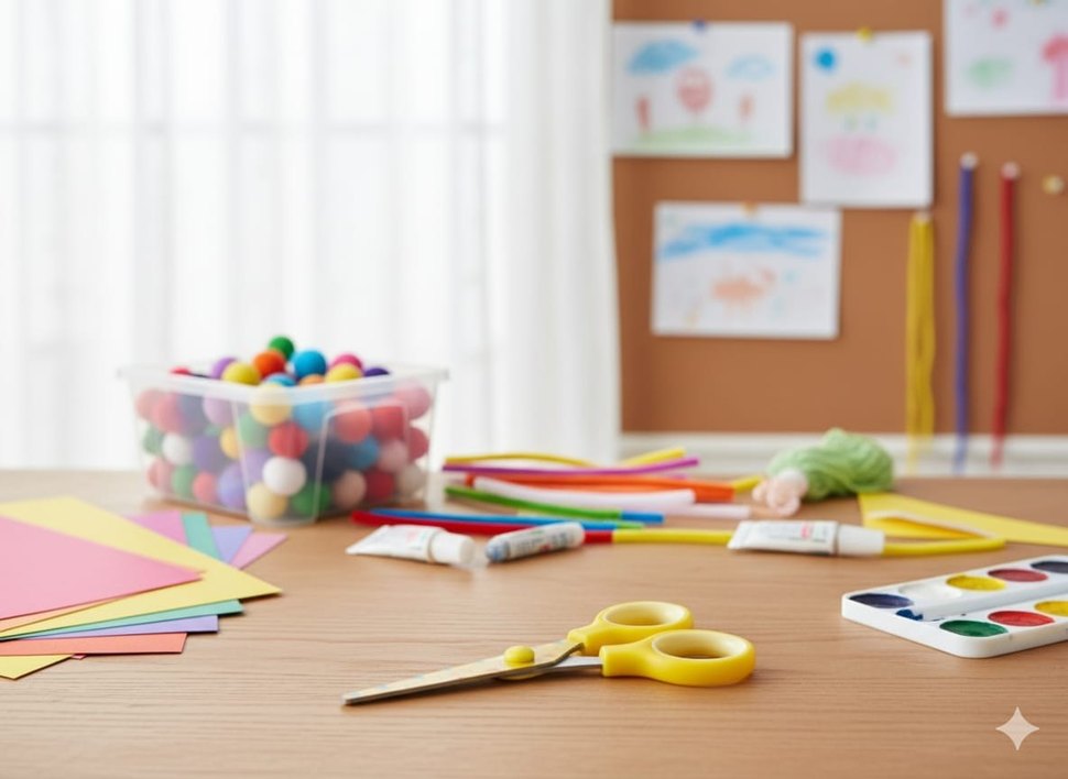 Renkli  Çocuk Makası - Görsel 5