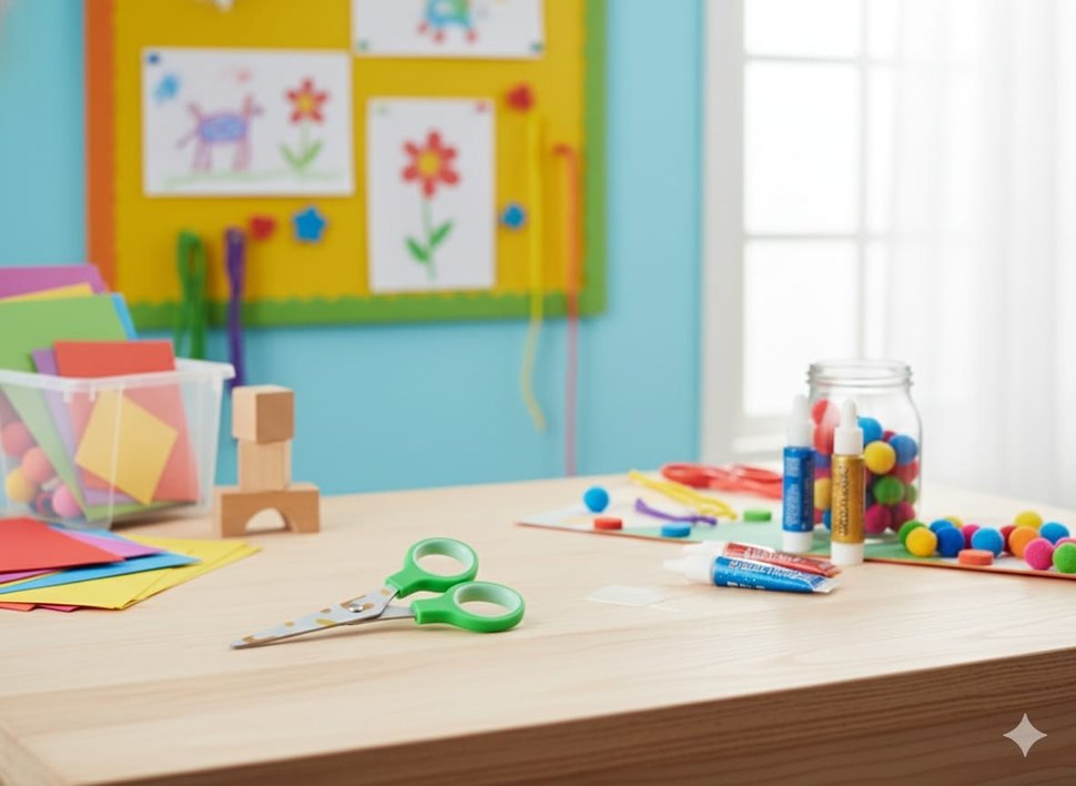 Renkli  Çocuk Makası - Görsel 4