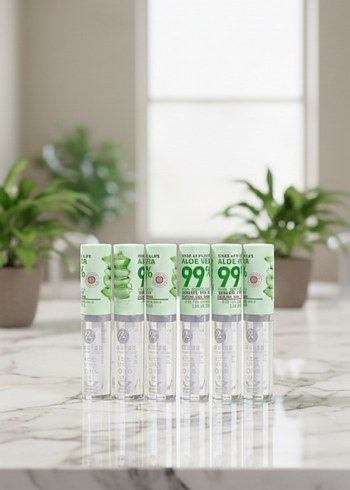 Ronassi Aloe Vera Işıltılı Yeşil Dudak Parlatıcısı - Görsel 5