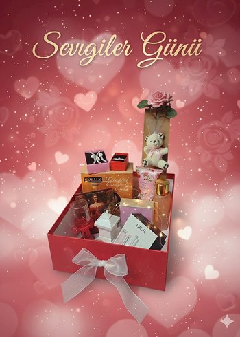 Pembe Sevgililer Günü Hediye Kutusu - Görsel 2