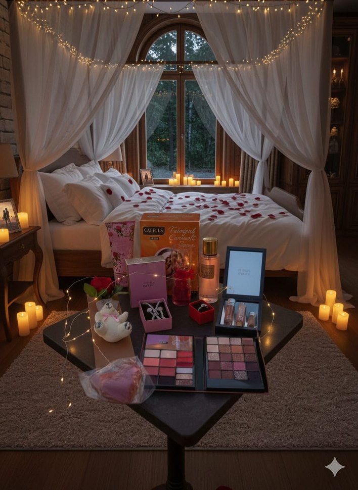 Pembe Sevgililer Günü Hediye Kutusu - Görsel 5