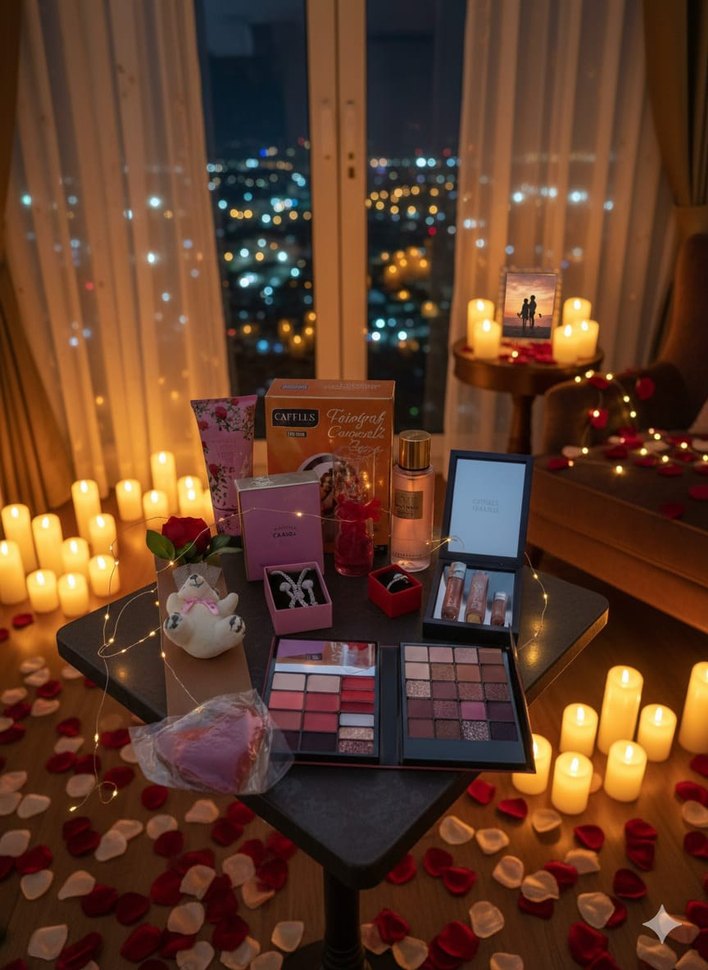 Pembe Sevgililer Günü Hediye Kutusu - Görsel 4