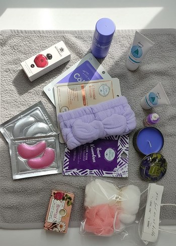 Mor Pastel ve Cilt Bakım Seti - Görsel 2