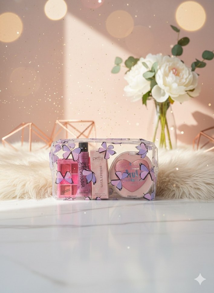 bir çanta dolusu makyaj malzemesi 15 adet ürün çanta hediye - Görsel 4