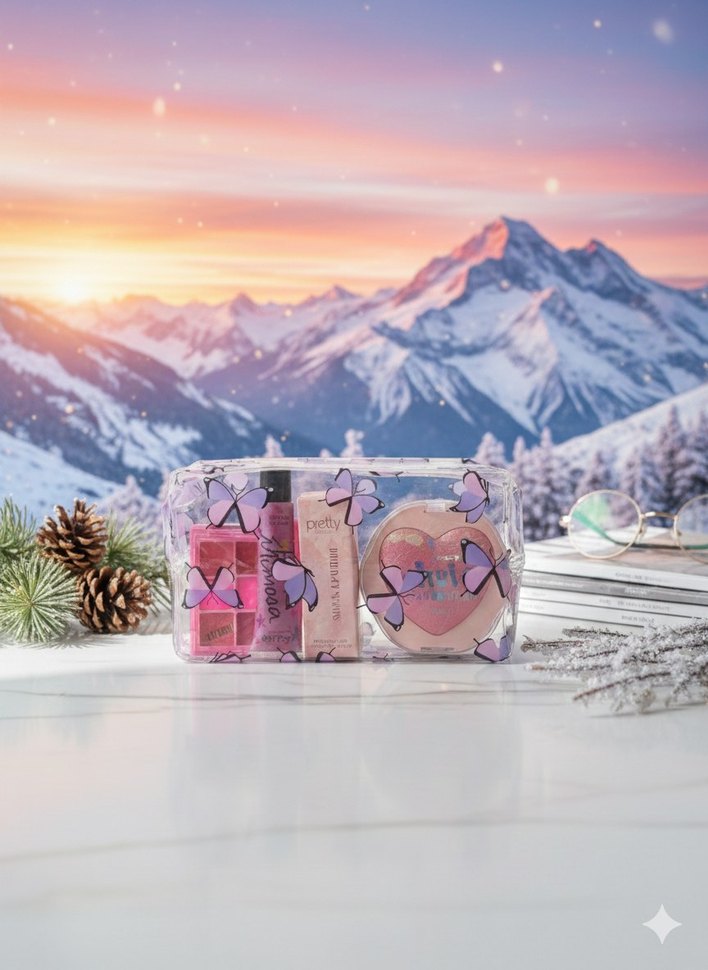 bir çanta dolusu makyaj malzemesi 15 adet ürün çanta hediye - Görsel 2