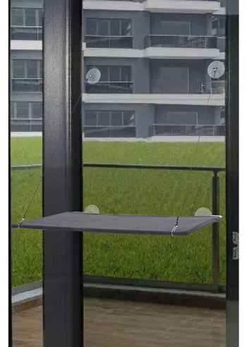 Cam kedi yatağı vantuzlu - Görsel 2